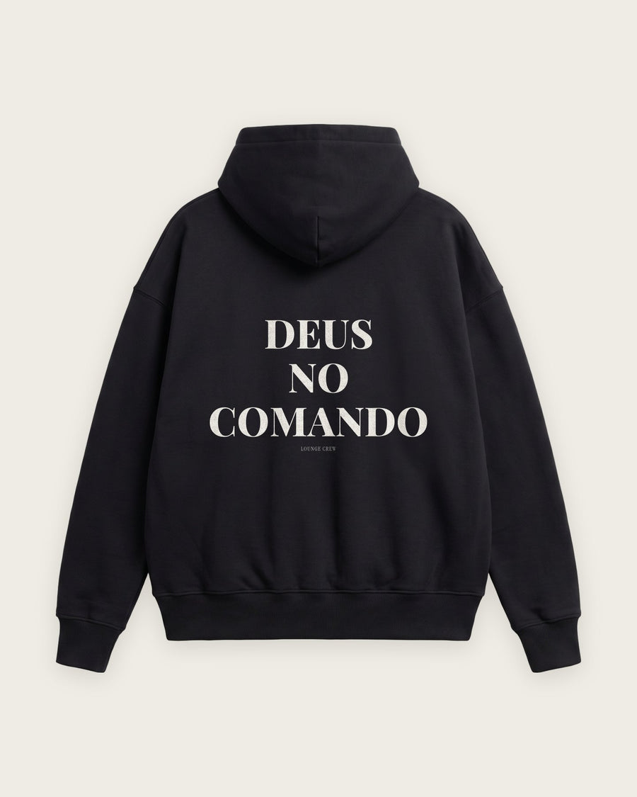 Moletom Oversized “Deus no Comando”