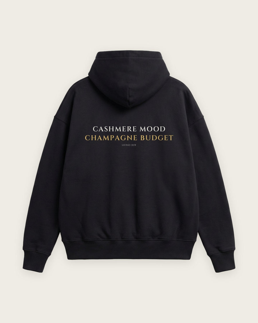 Moletom Oversized “Cashmere Mood, Champagne Budget”