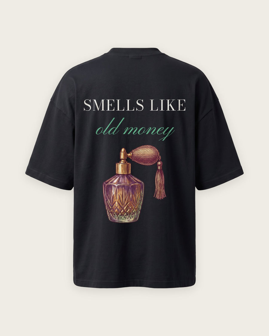 Camiseta Oversized “Smells Like Old Money”