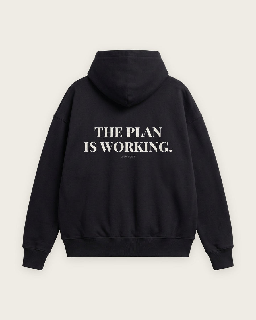 Moletom Oversized “The Plan Is Working”