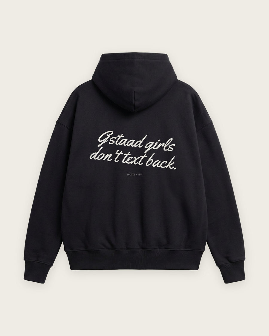 Moletom Oversized “Gstaad Girls Don't Text Back”
